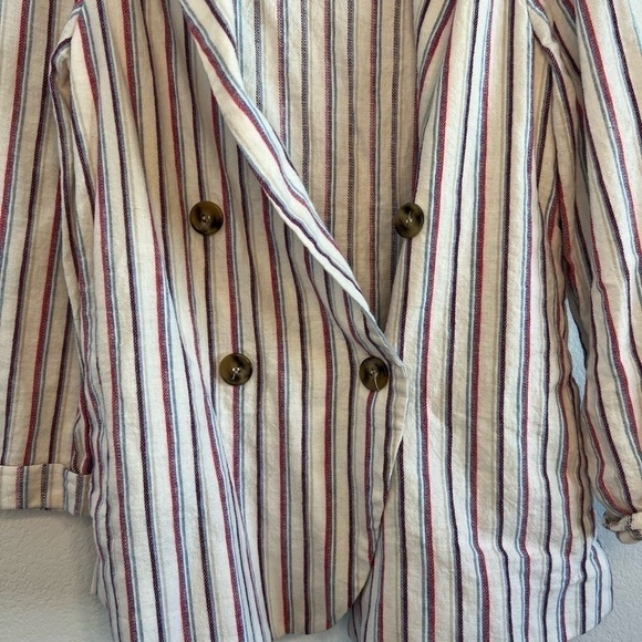 Dolan Women’s Anthropologie Striped Blazer Size XS - Picture 2 of 9
